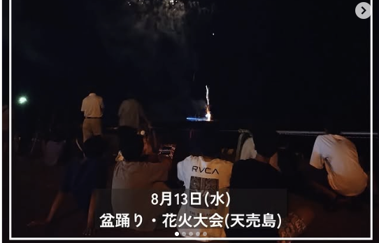 盆踊りと花火大会が開催されました！※羽幌町
