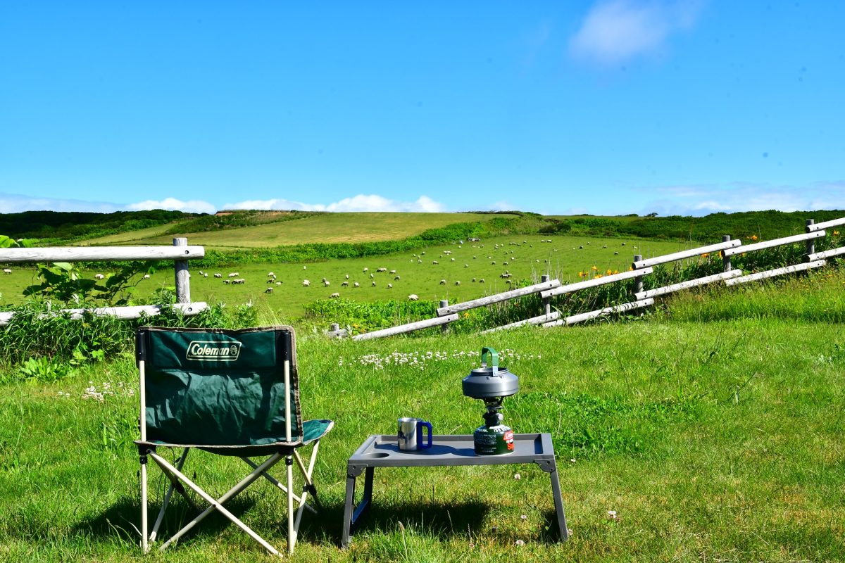 白浜野営場から広がる風景